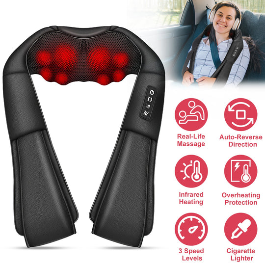 GBruno Electric Neck And Back Massager