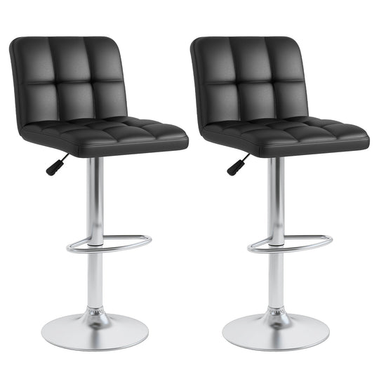 Set of 2 Square Swivel Adjustable