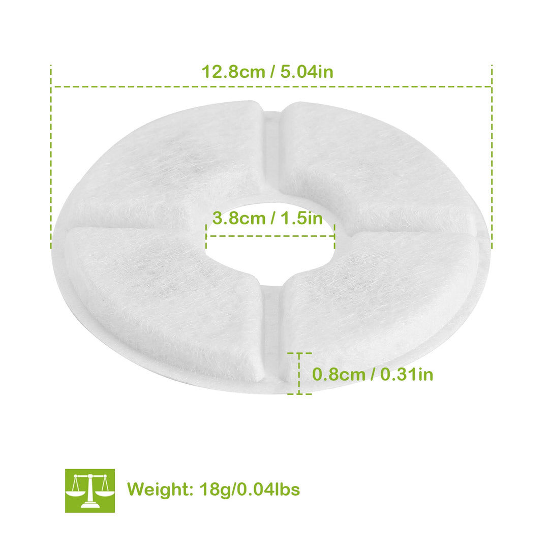 GBruno 4Pcs Pet Cat Water Fountain