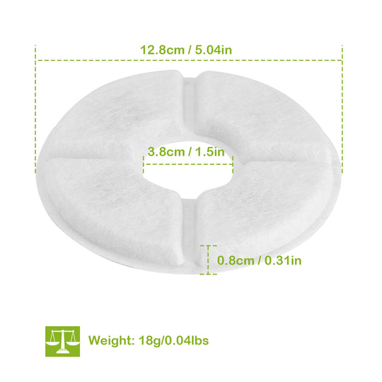 GBruno 4Pcs Pet Cat Water Fountain