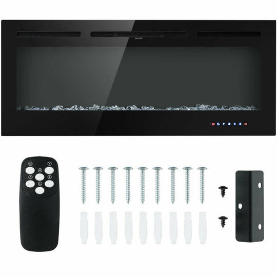 50" Electric Fireplace – Wall Mounted