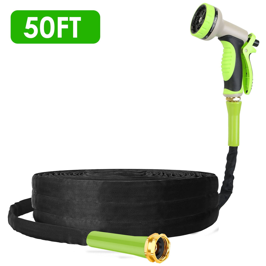 Pattern Hose 50FT Garden Hose with 10-Pattern Nozzle | GBruno | Shop Online β GBruno ...