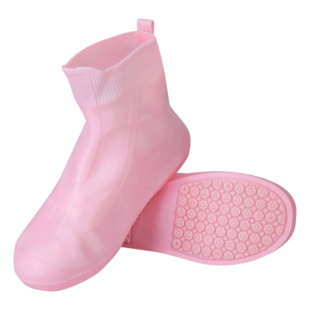 Waterproof Shoe Covers Reusable Not-Slip Rain Shoe Covers Protectors Foldable TPEÊRubber Shoe Protectors For Men Women Kids