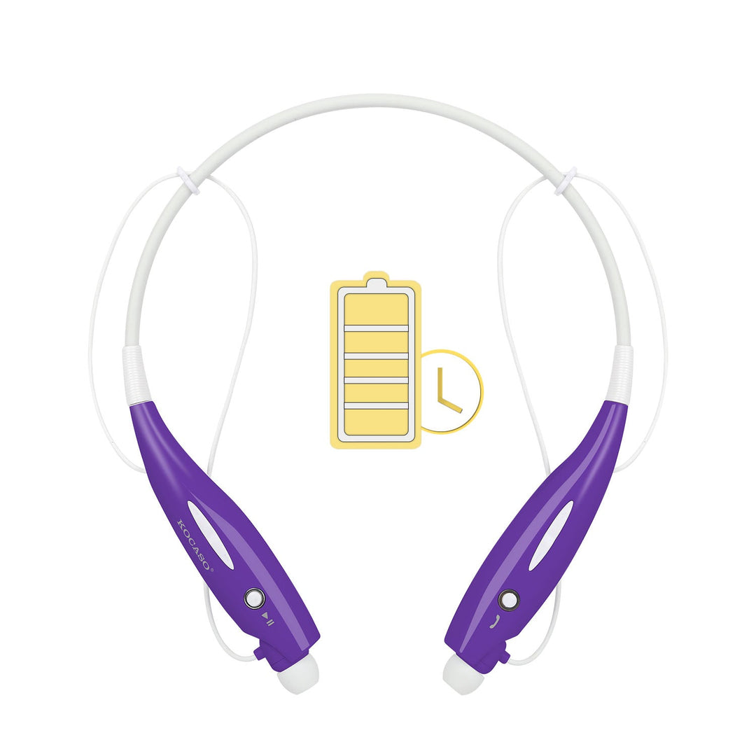 KOCASO Wireless Sports Stereo Hands Free Headset for Phone and Tablet