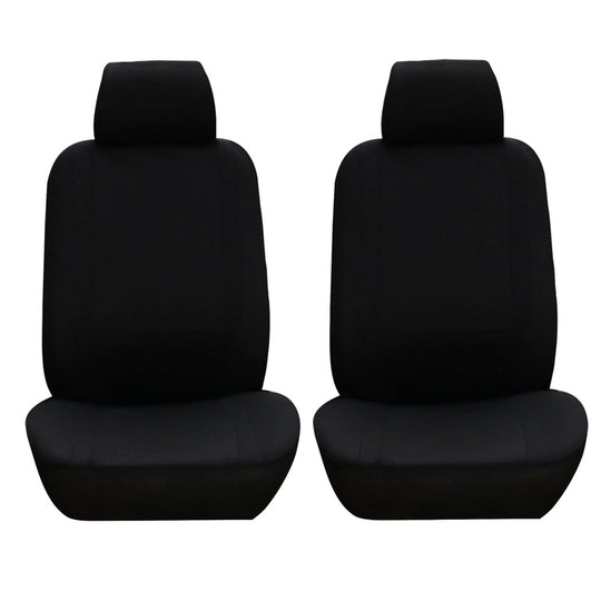 9Pcs Full Set Car Seat Covers For Auto Truck SUV Universal Front Rear Car Seats Headrest Protectors Split Bench Compatible