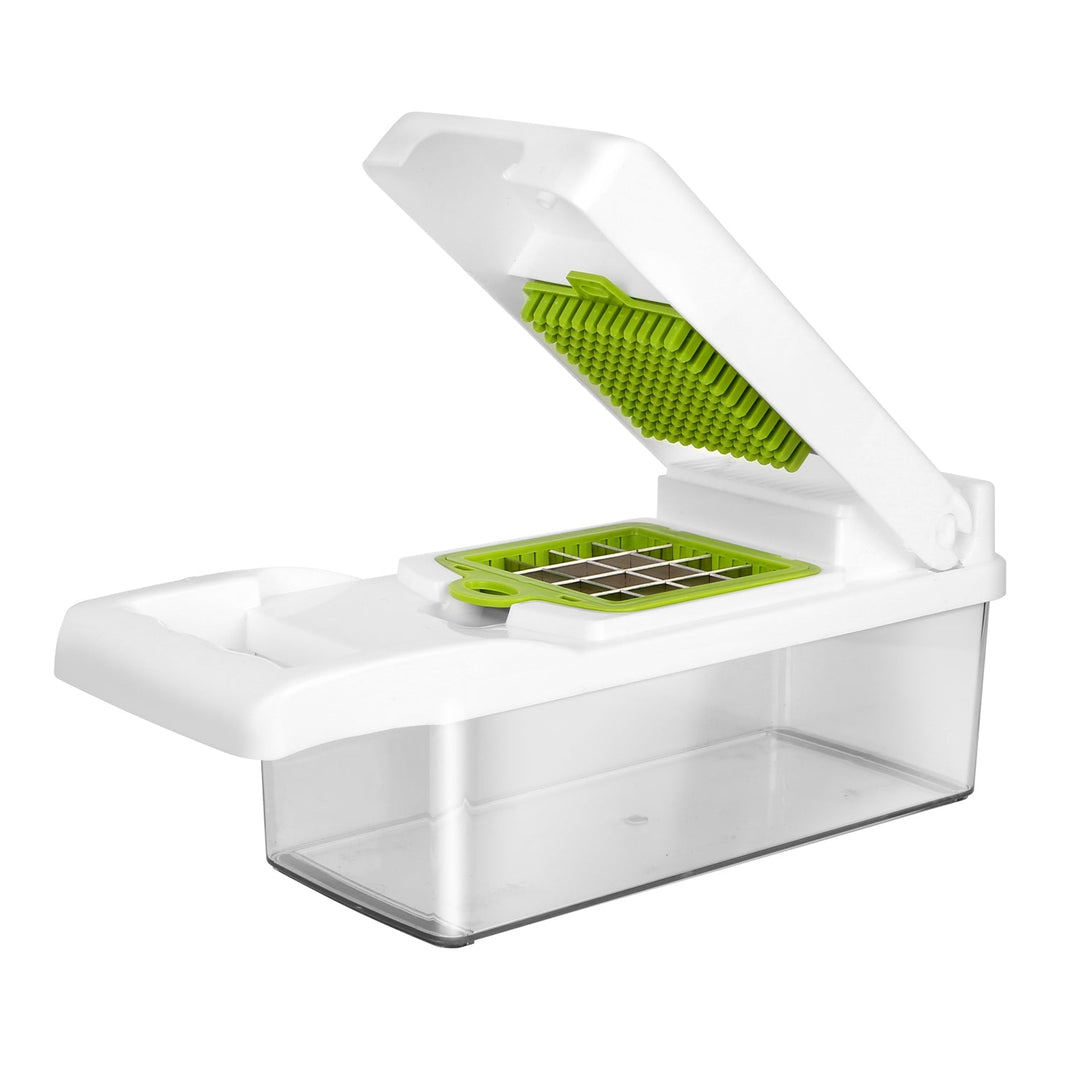 Juice & Chop Kitchen Bundle: Cold Press Juicer + 12-in-1 Vegetable Chopper