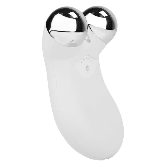 Micro-current Face Massager Rechargeable Face Neck Roller Intelligent Facial Massager with 5 Gears for Skin Tightening Skin Lifting Wrinkle Reducing