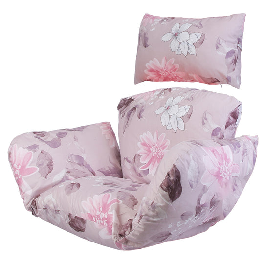 Egg Chair Cushion with Headrest - Thick Padded Hanging Seat