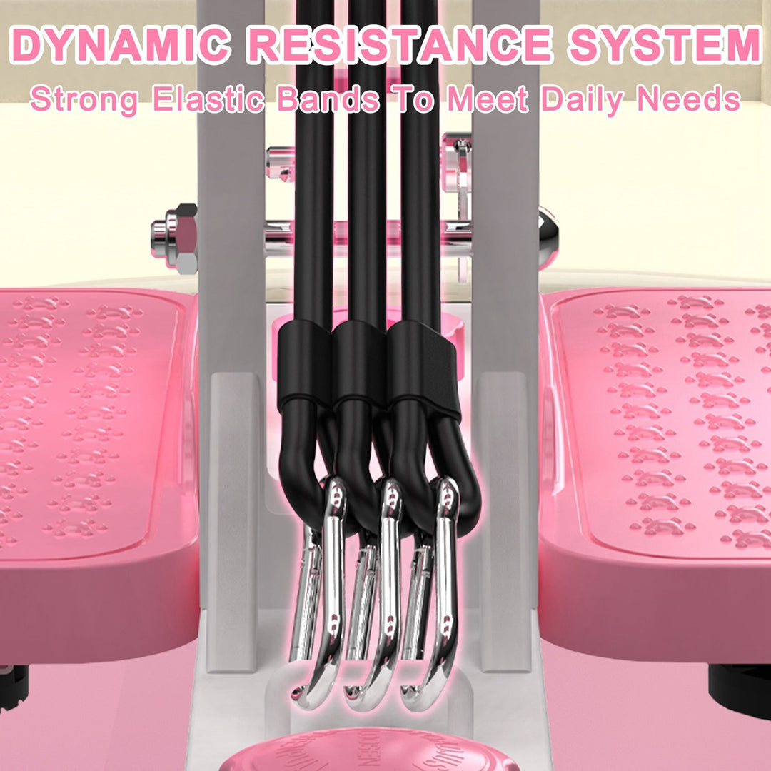 Adjustable Deep Squat Machine with Resistance Bands