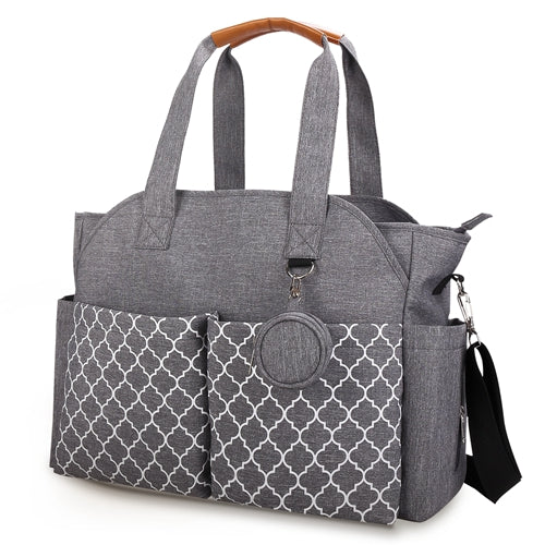 Multifunctional Baby Diaper Bag – 14 Pockets & Changing Tote