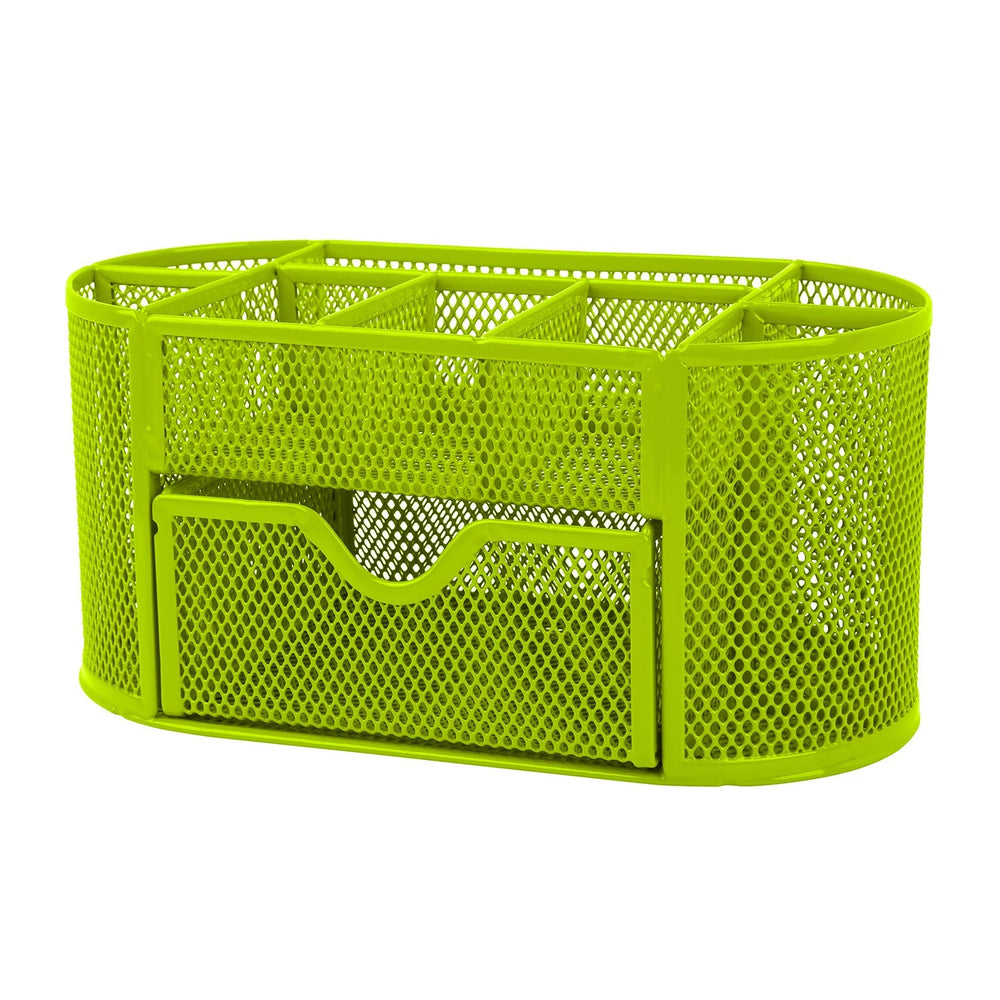 Desk Setup Bundle: Ergonomic Gaming Chair + Mesh Desk Organizer