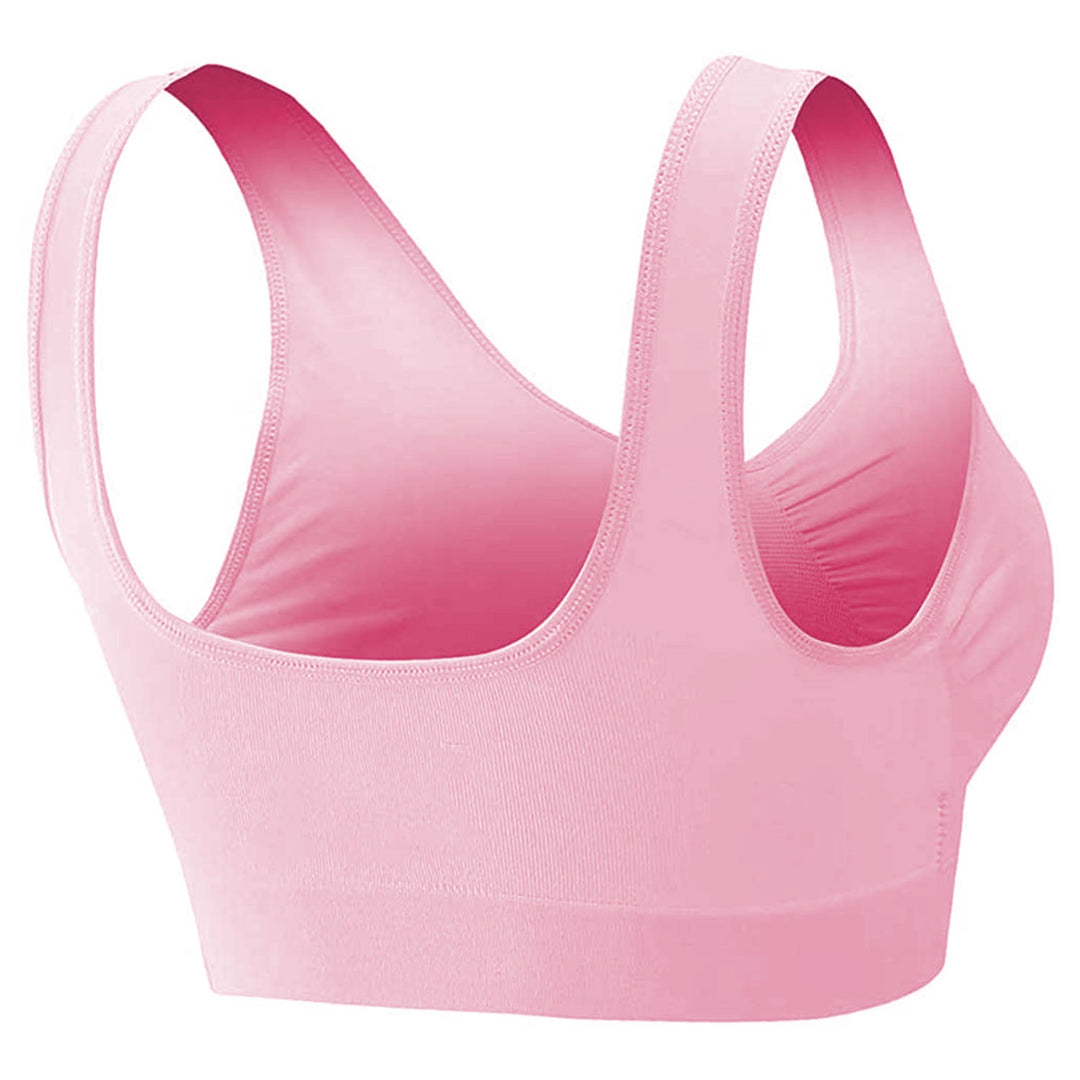 3 Pack Sport Bras For Women Seamless Wire-free Bra Light Support Tank Tops For Fitness Workout Sports Yoga Sleep Wearing