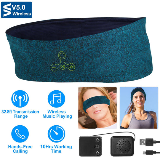 Wireless Sleep Headband with HD Speakers – for Workout, Jogging, Yoga