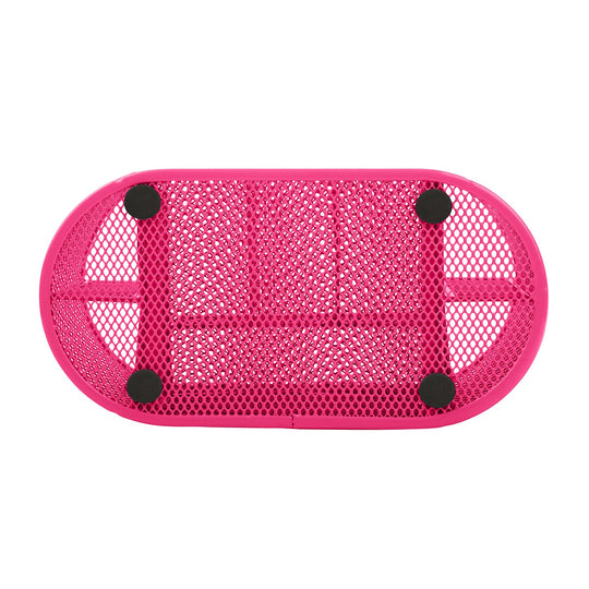 Metal Mesh Pencil Holders Desk Organizer w/9 Compartment Pen Holder Storage