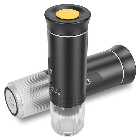 Portable Espresso Machine with Self-Heating & 7500mAh Battery