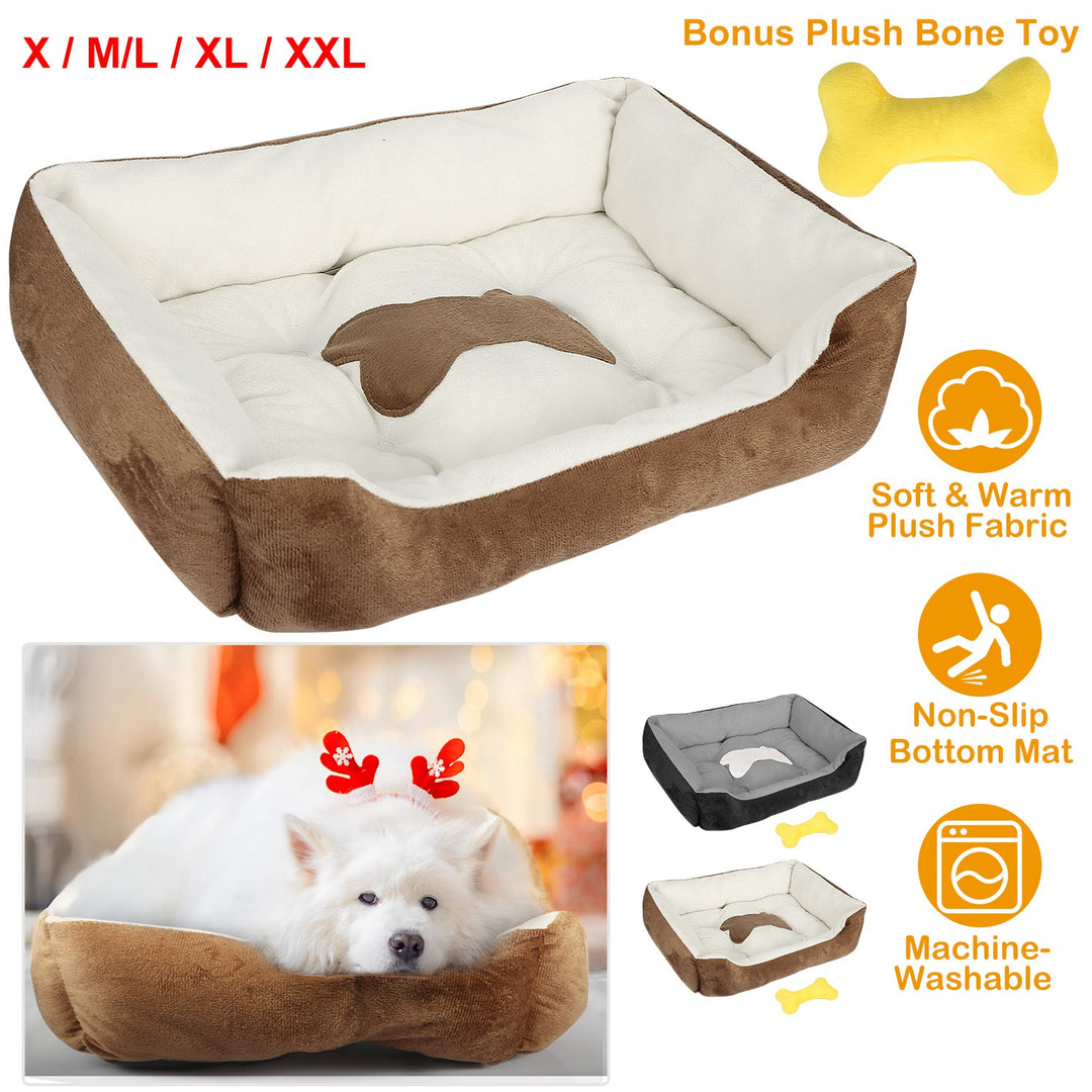 GBruno Pet Dog Bed Soft Warm Fleece