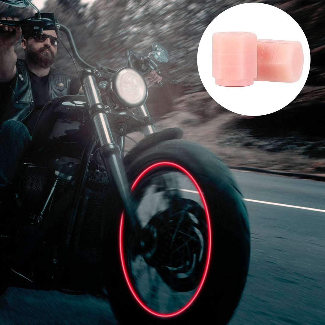 12Pcs Car Tire Valve Stem Caps Luminous Dustproof Stem Tyre Covers for Cars SUVs Truck Motorcycles Bicycles