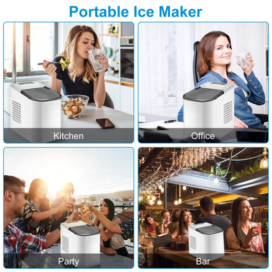 GBruno Electric Countertop Ice Maker