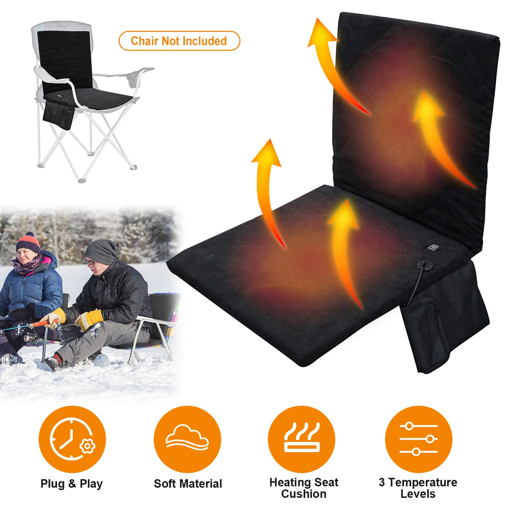 GBruno Portable Heated Seat Cushion