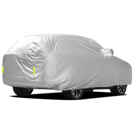 Waterproof Car Cover with UV Protection and Reflective Strips