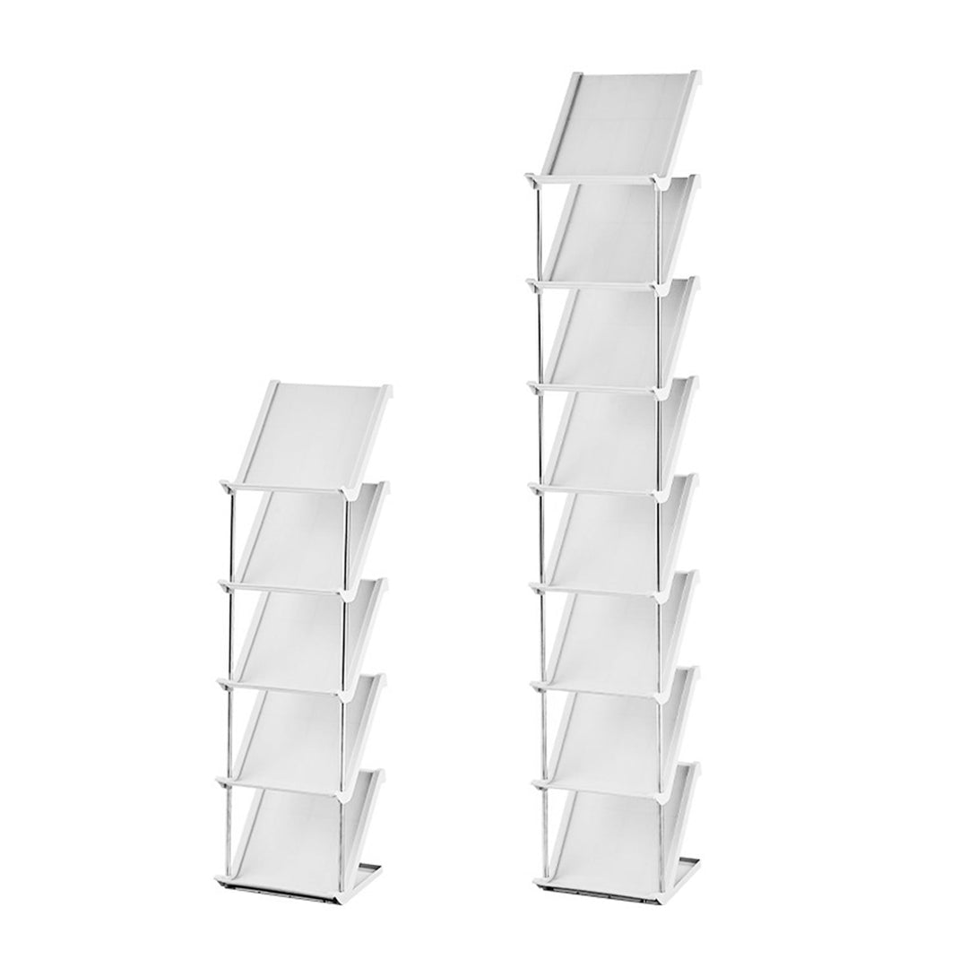 5 Tier Vertical Shoe Rack Narrow Free Standing Storage Organizer for Entryway Space-Saving Stackable Shoe Holder Corner Shoe Tower For Entryway Bedroo