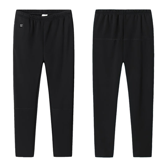 Winter Heated Pants for Men Women with 12 Heating Zones 5V USB Powered Heating Trouser with 3 Heating Levels Machine Washable for Outdoor Winter Activ
