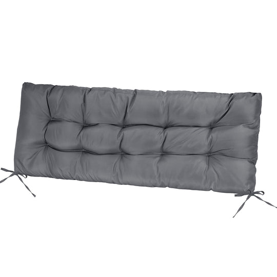 Bench Seat Cushion For Indoor Outdoor Furniture Non Slip Long Chair Cushion with Ties Strap Waterproof Swing Cushion 51.18x19.68IN For Garden Patio Ba