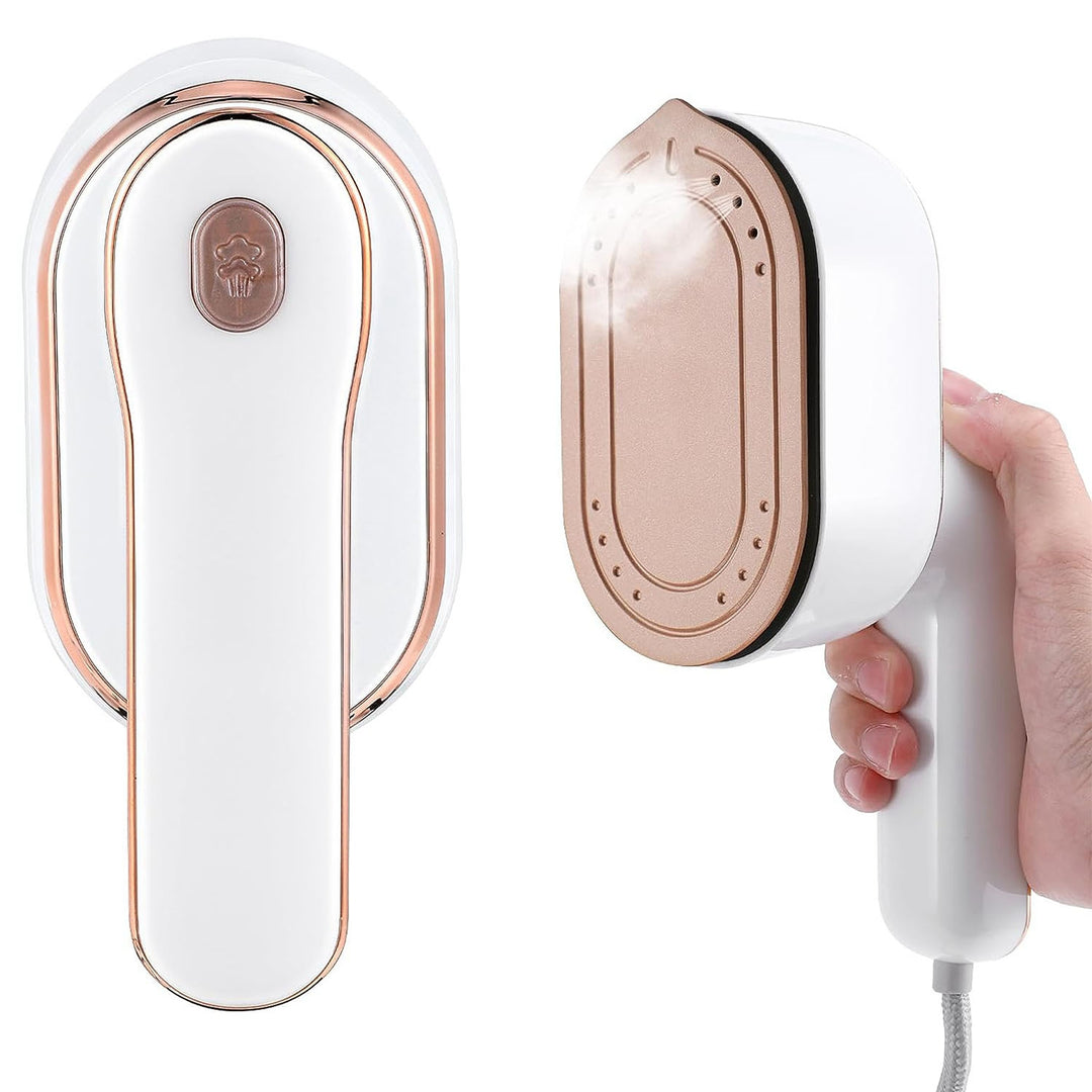 Portable Handheld Garment Steamer with 180° Rotatable Handle