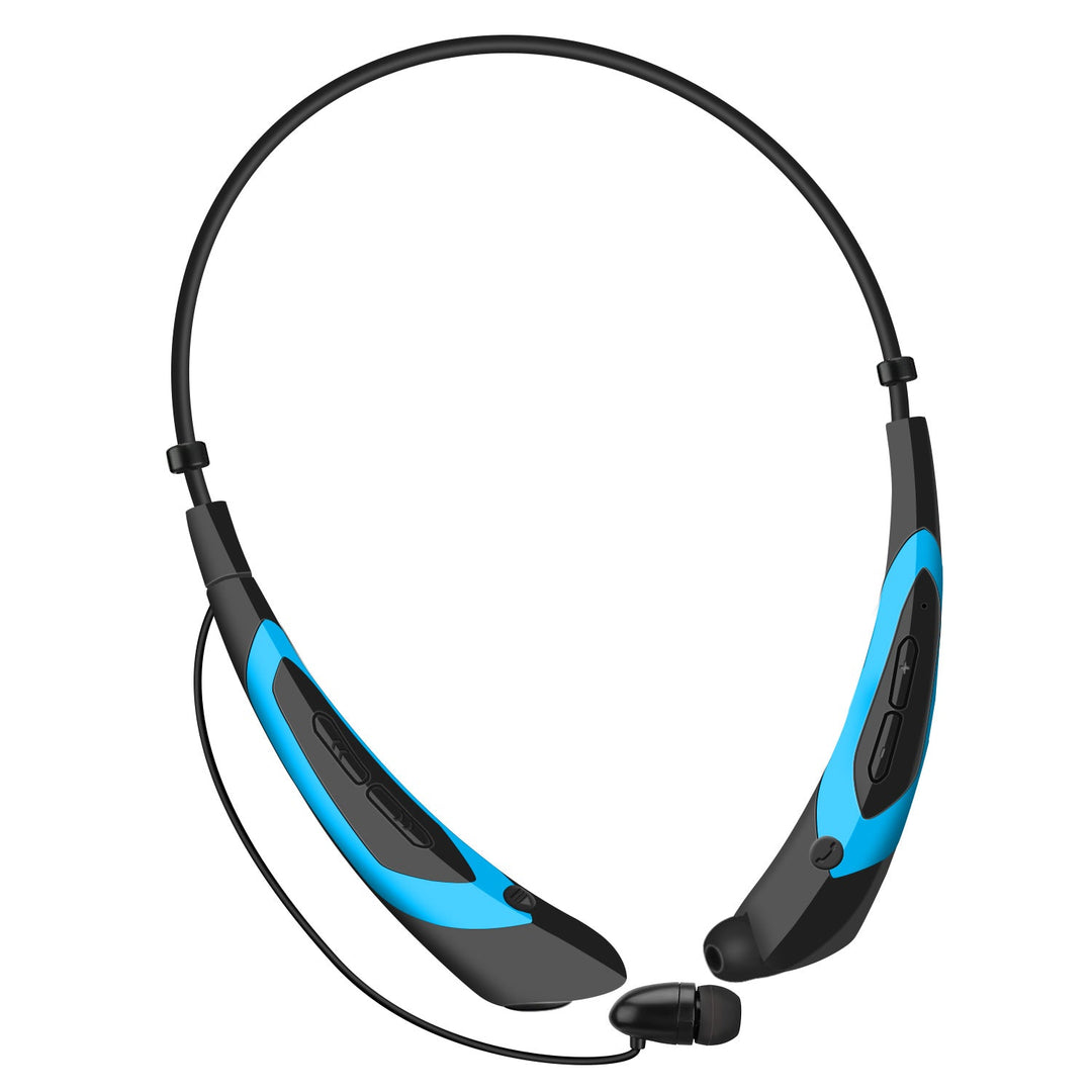 Wireless Neckband Headphones V5.0 Sweat-proof Sport Headsets Earbuds In-Ear Magnetic Neckbands Stereo Earphone Deep Bass Earphone w/Mic