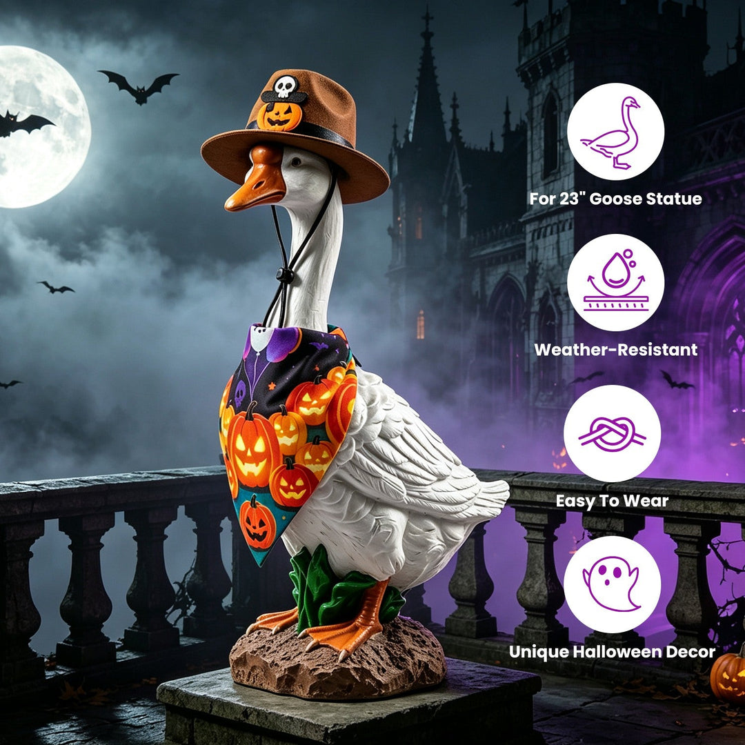 Halloween Porch Goose Costume for 23" Statue - 4 Styles