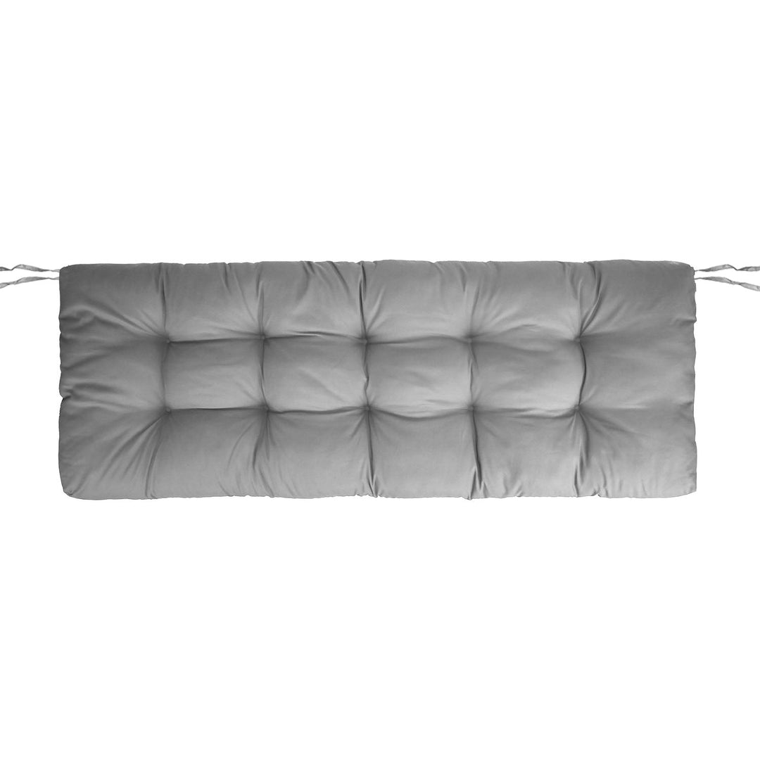 Bench Seat Cushion For Indoor Outdoor Furniture Non Slip Long Chair Cushion with Ties Strap Swing Cushion 51.18x19.68IN For Garden Patio Balcony Entry