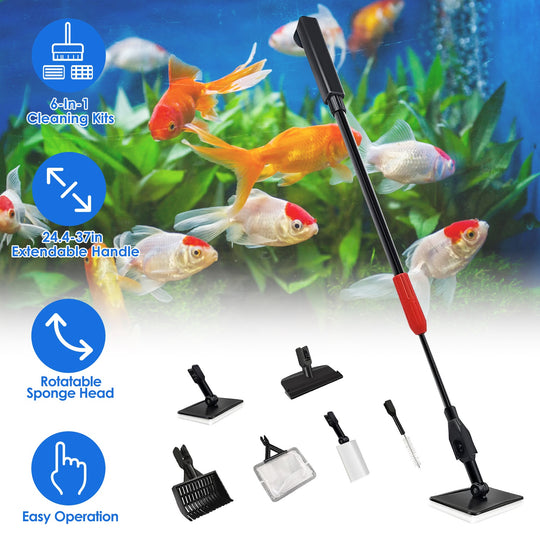 GBruno 6 In 1 Aquarium Cleaning Tools