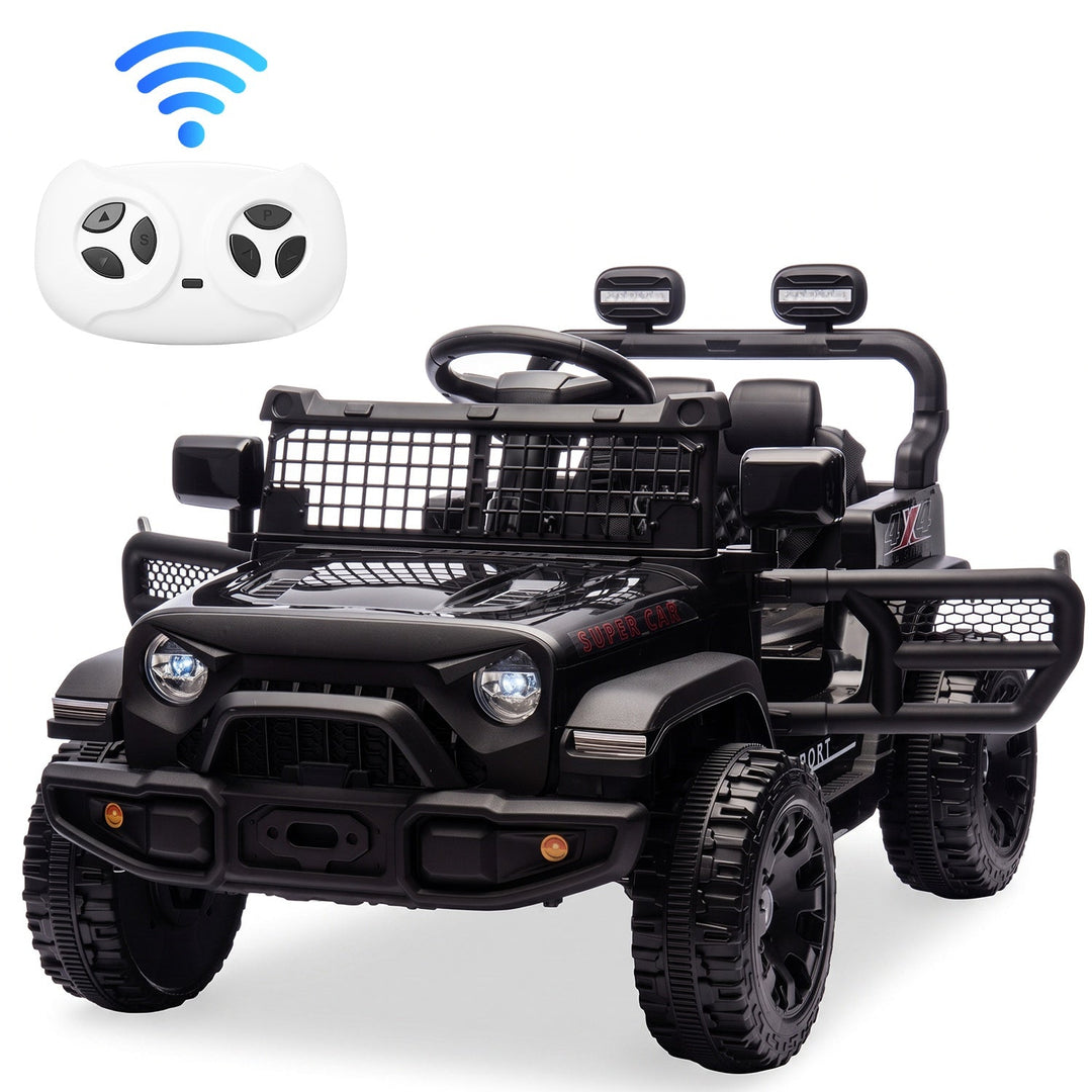 24V Kids Ride On Car with Remote Control & 4WD