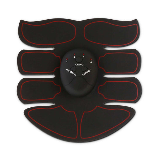 ABS Stimulator Muscle Toner EMS Abdominal Toning Belts Body Fitness Trainer w/ 6Modes