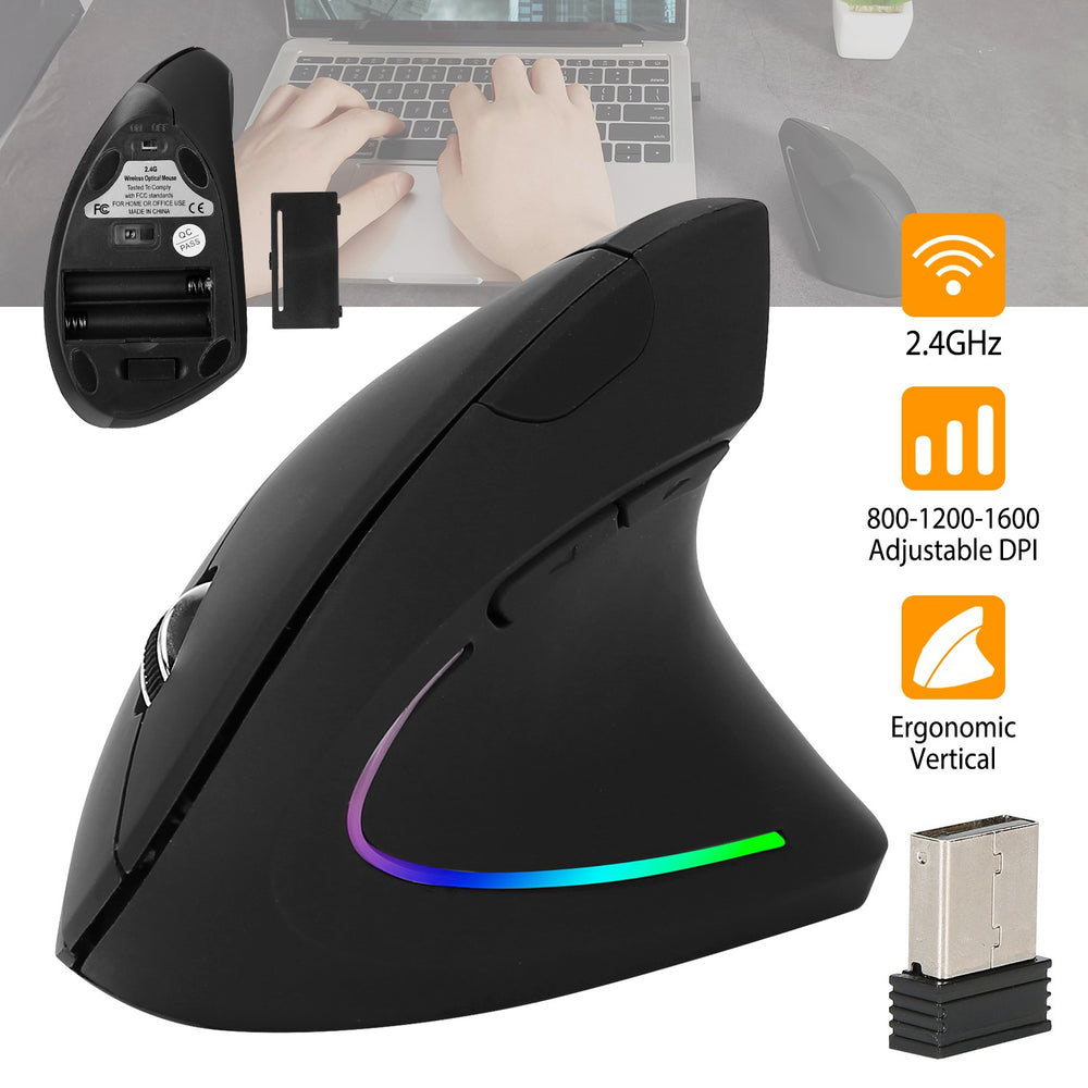 GBruno Wireless Vertical Mouse