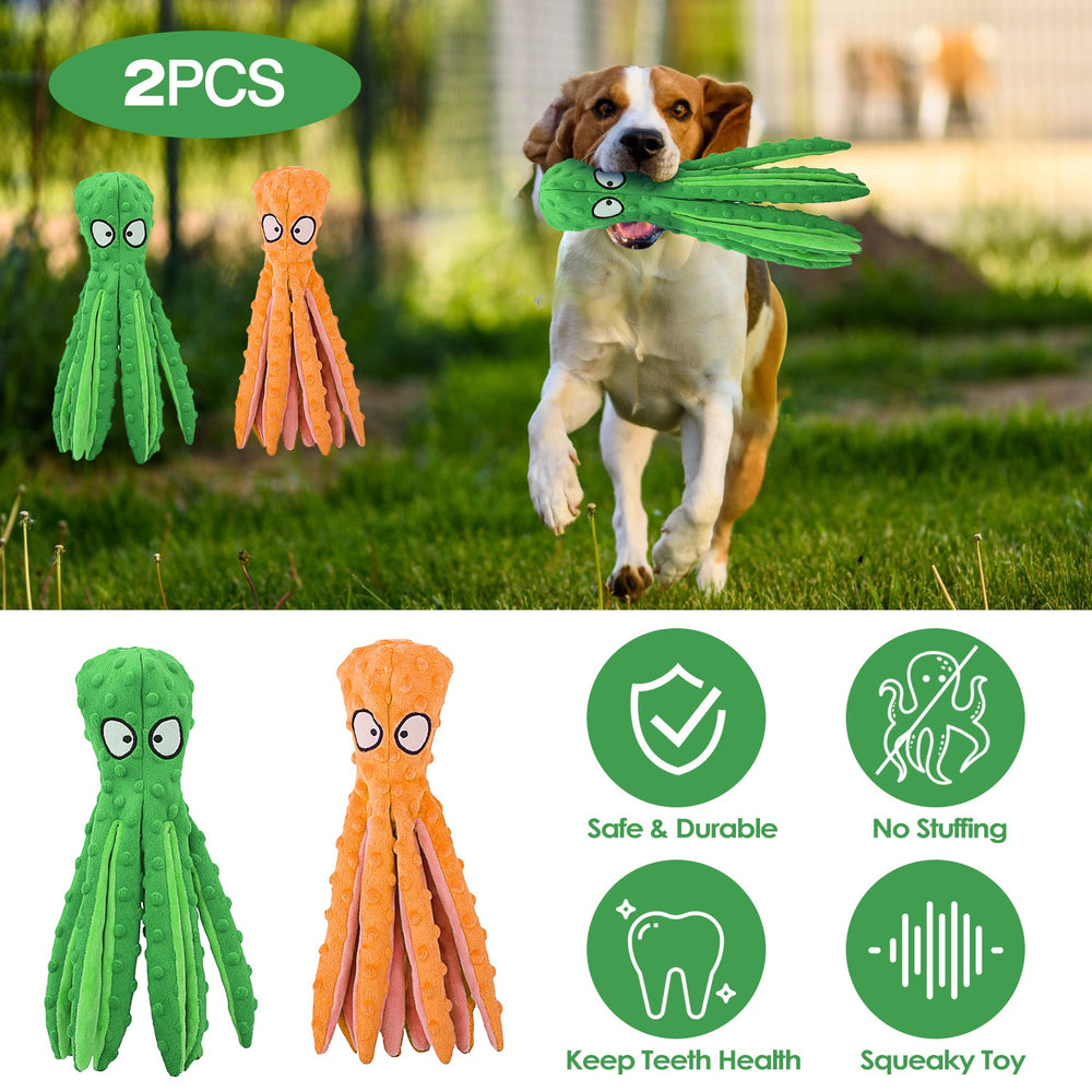 GBruno 2Pcs Squeaky Dog Toys