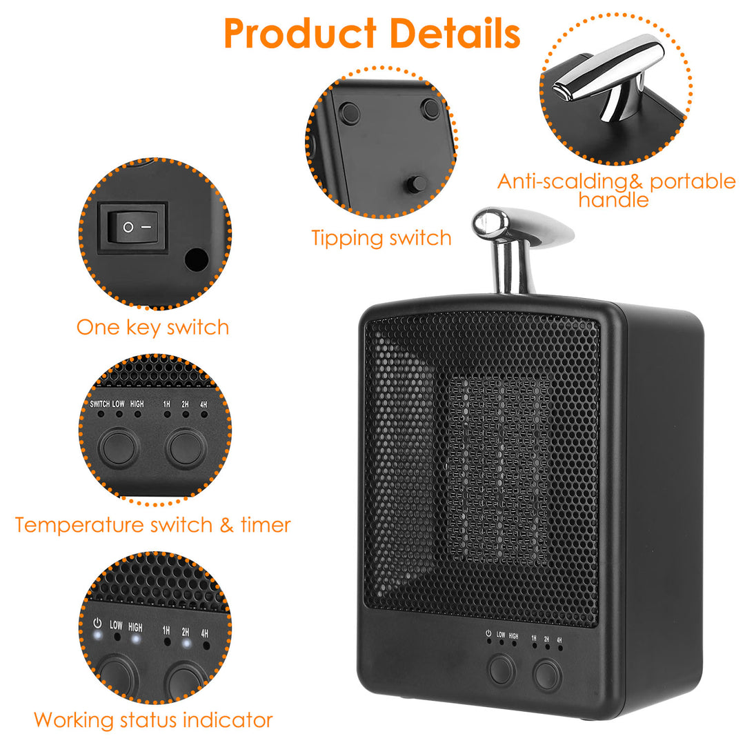 GBruno Portable Electric Space Heater