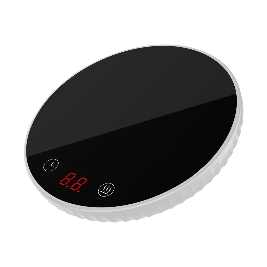 Desktop Electric Cup Warmer 8Hours Auto Off Overheating Protection Smart Timer Setting 2 Temperature Levels 104¡F to 140¡F Ceramic Heating Panel For O