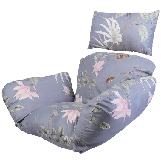 Egg Chair Cushion with Headrest - Thick Padded Hanging Seat