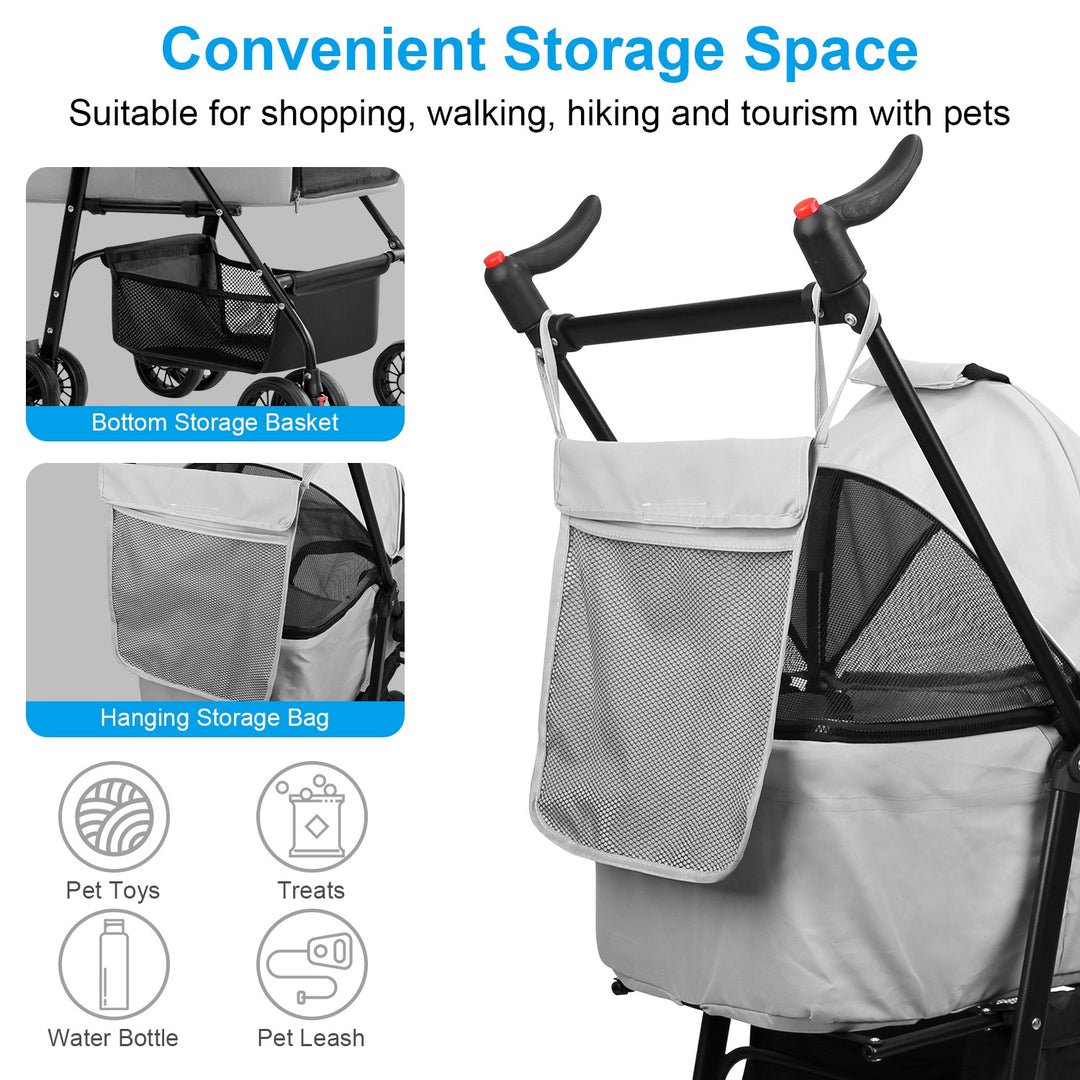 GBruno 4 Wheels Pet Stroller