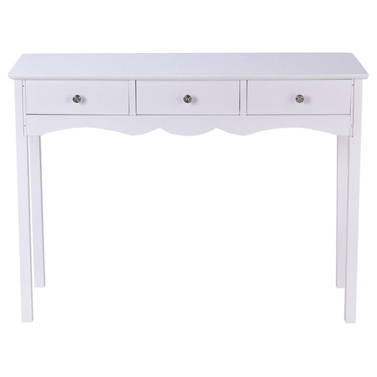 Hall table Side Table w/ 3 Drawers