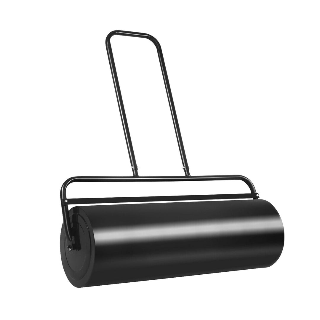36 x 12 Inch Tow Lawn Roller Water Filled Metal Push Roller