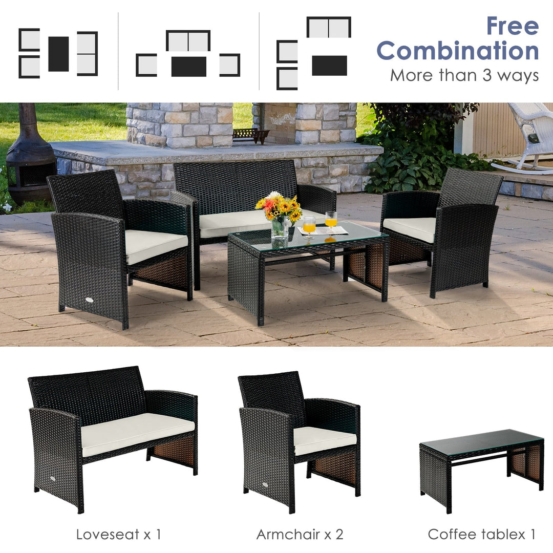 Giant 4-to-Score Game Set Jumbo Connect Four Game with Ring-toss