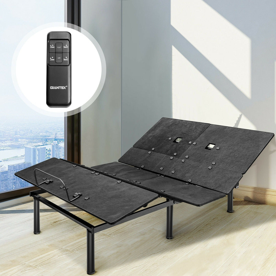 Queen Adjustable Bed Base with Head and Foot Incline
