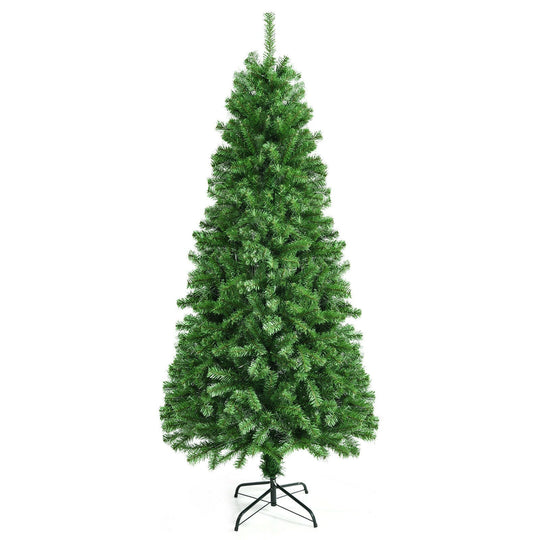 Pre-lit Multi-Colored Fiber Optic Spruce Artificial Christmas Tree