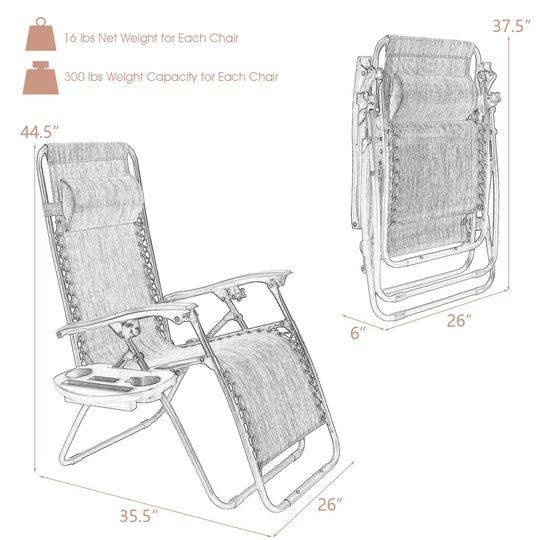 2 Pieces Folding