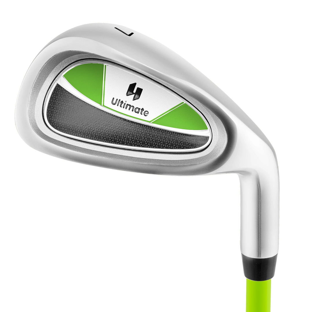 Individual Gold Club for Boys and Girls with Fiberglass Shaft and Headcover