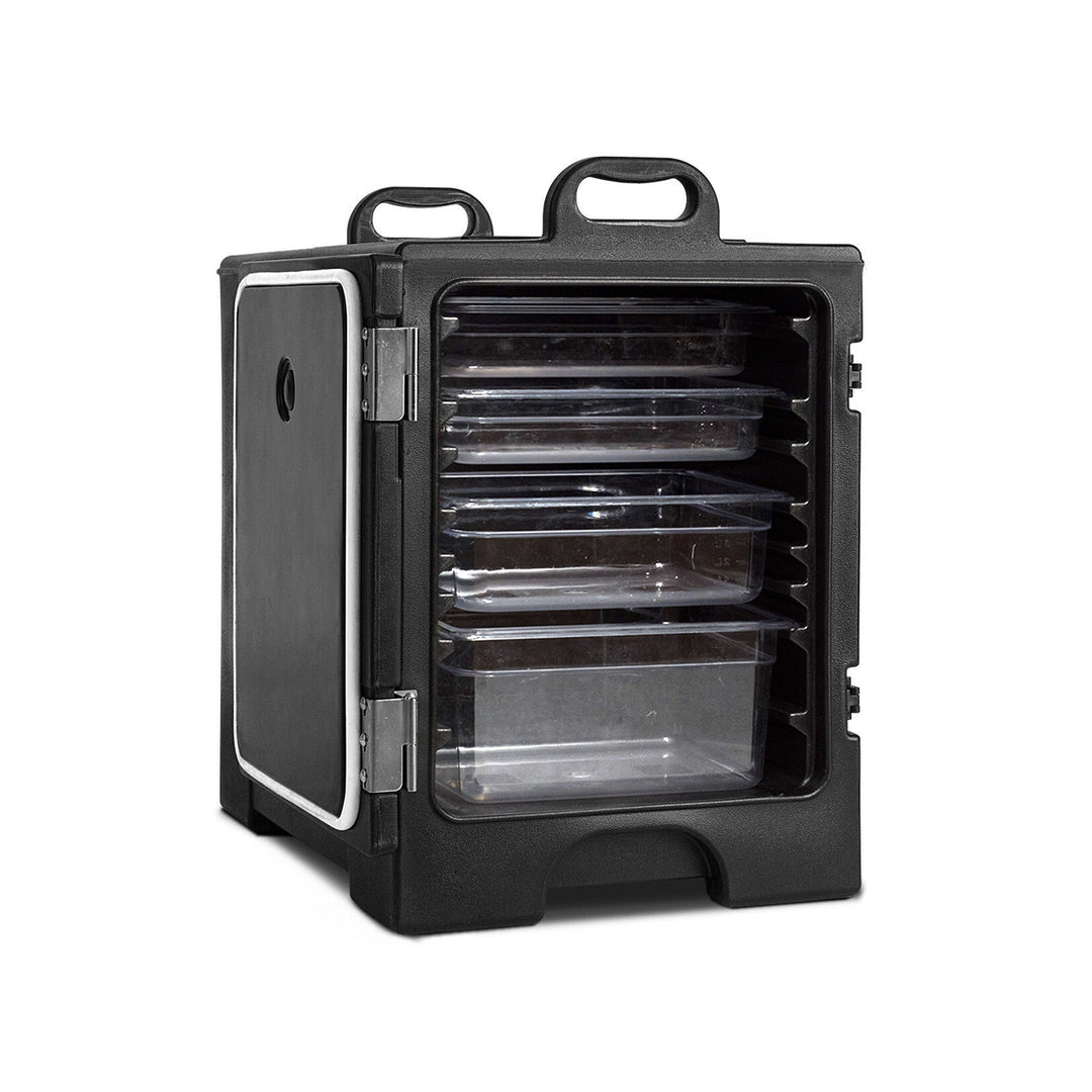 81 Quart Capacity End-loading Insulated Food Pan Carrier with Handles