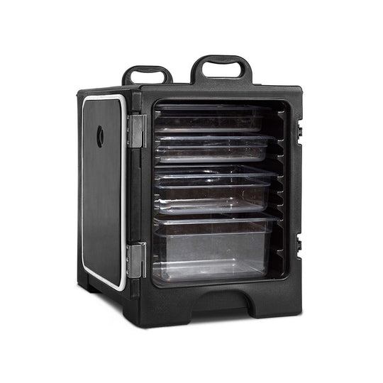 81 Quart Capacity End-loading Insulated Food Pan Carrier with Handles