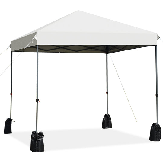 8’x8' Outdoor Pop up Canopy Tent w/Roller Bag